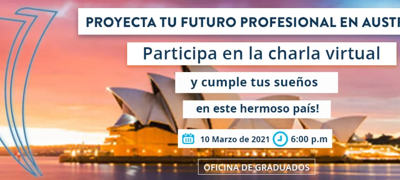 Proyecta tu futuro profesional en Australia