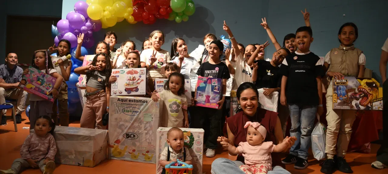 Celebración día de los niños en Medellín