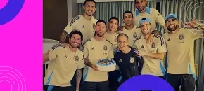 Celebración de cumpleaños Lionel Messi
