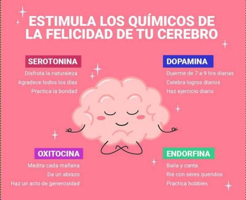 Químicos de la felicidad