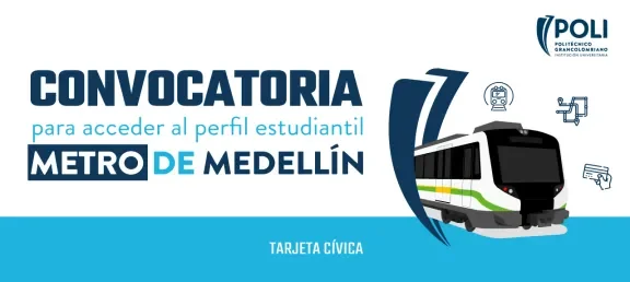 Convocatoria estudiantes - metro Medellín