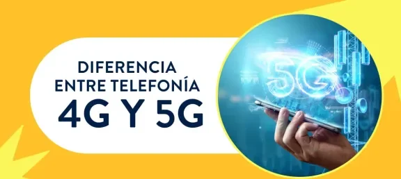 Diferencia entre 4g y 5g